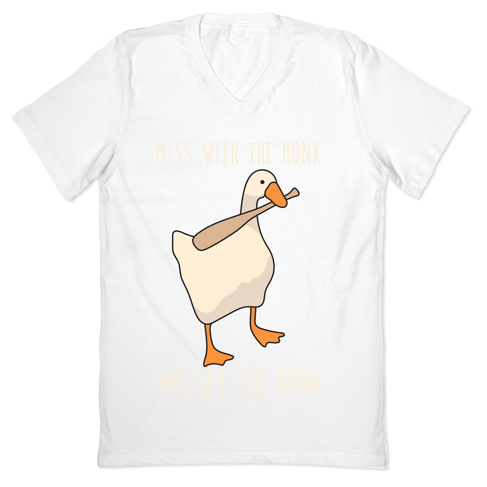 Mess With The Honk You Get The Bonk V-Neck